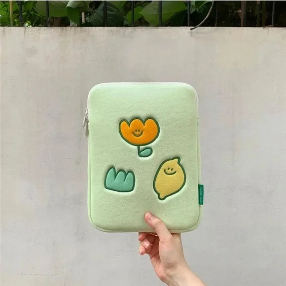 Korean Cute Tulip Cartoon Tablet Case for Apple IPad