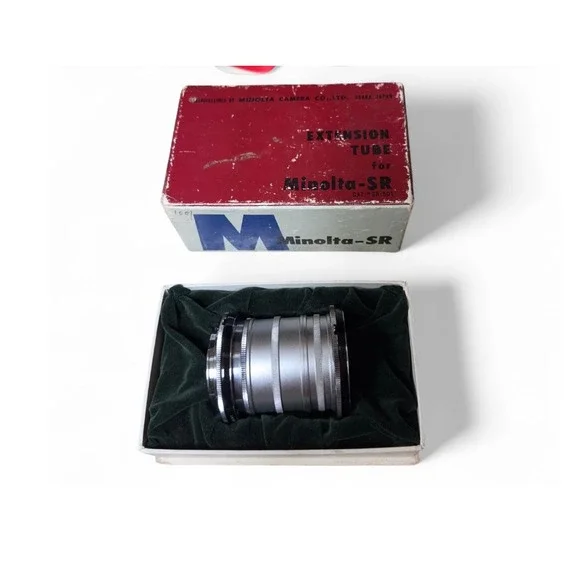 Vintage Minolta-SR Extension Tube Cat SR-501 Lens Attachment for‎ Camera