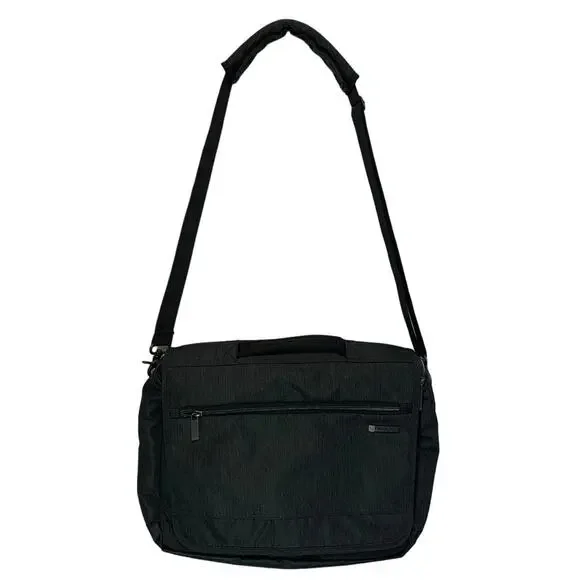 Samsonite Modern Utility Messenger Laptop Carryall Bag Large Gray Adjustable