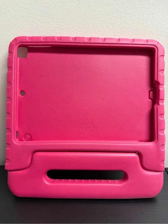 Shockproof Pink Kids Tablet IPad Air 2 Case with Handle