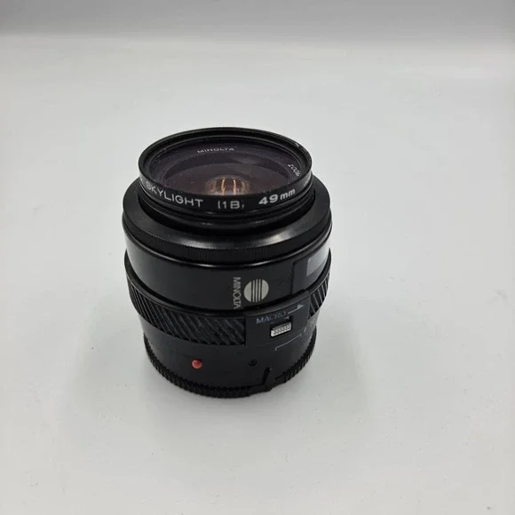 Minolta AF Zoom 35-70mm f/4 Lens Macro Sony A Mount+Kenko Skylight Filter Japan