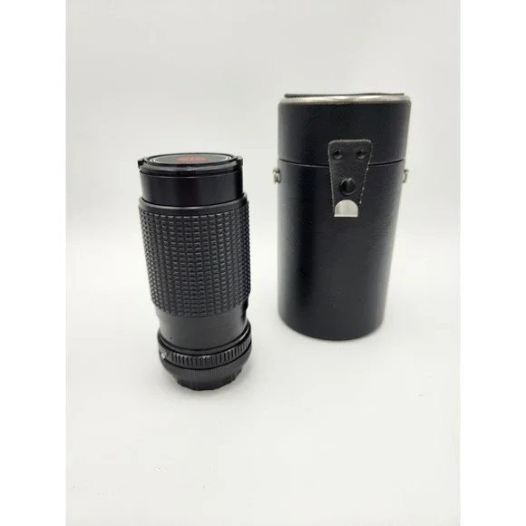 Vintage Genuine CPC Phase 2 CCT 75-200mm MC Auto Zoom LENS MACRO with Case-JAPAN