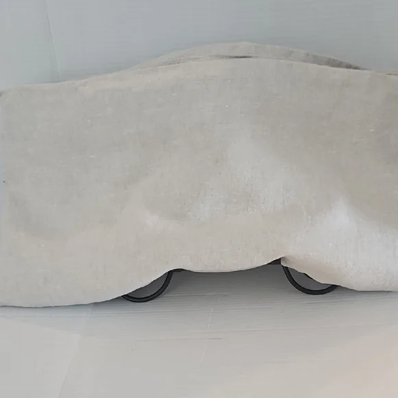 West Elm Neutral Natural Linen Full Queen Duvet