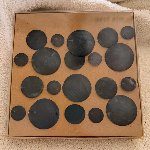 West Elm Capiz Shell Room Divider NEVER OPENED!