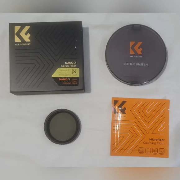 K&f concept 55mm variable nd filter
