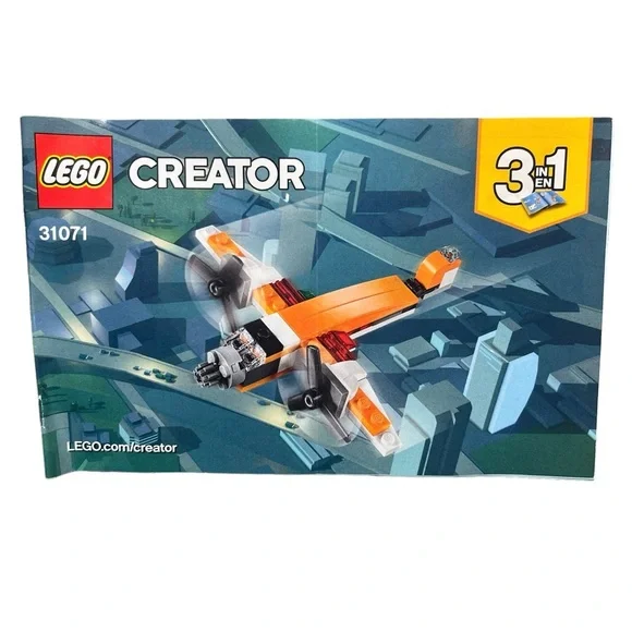 Lego Creator 31071 Plane Instruction MANUALS‎ ONLY Build Play Create Design