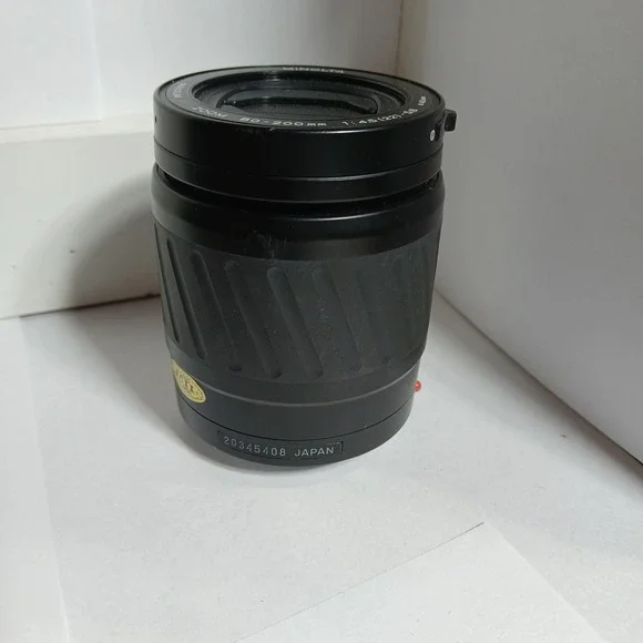 Minolta Maxxum AF Zoom 80-200mm 1:45 - 22-56 Lens Not Tested