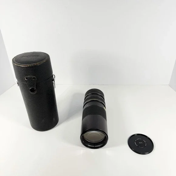 Asanuma 100-300mm f/5 Manual Focus Zoom Lens Close Focus - UNTESTED