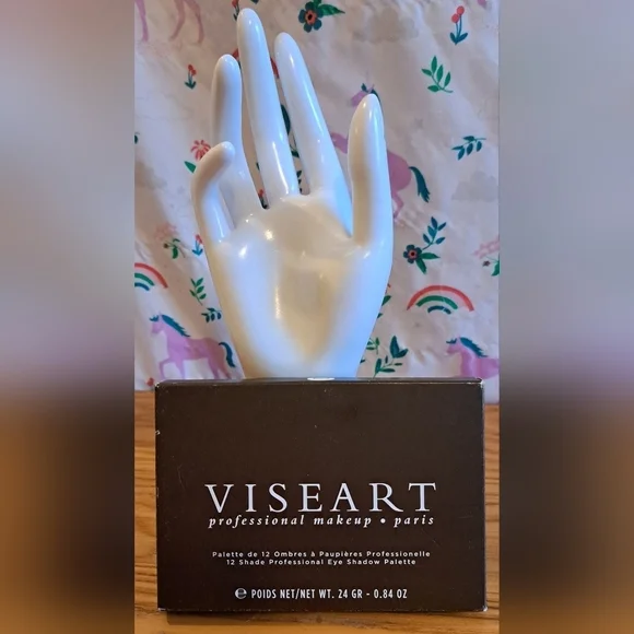 NIB Viseart Ombre Professional 12 Pan Eyeshadow Cosmetic Beauty Makeup Palette