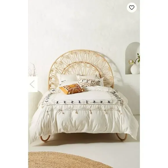 Anthropologie Vineet Bahl Embroidered Romula Duvet Cover Twin