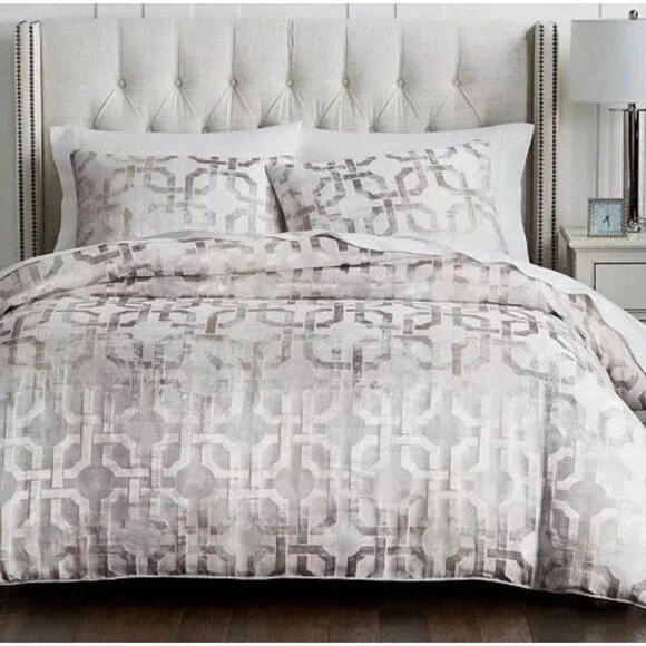 Hotel Collection Fresco Gold Full / Queen Duvet