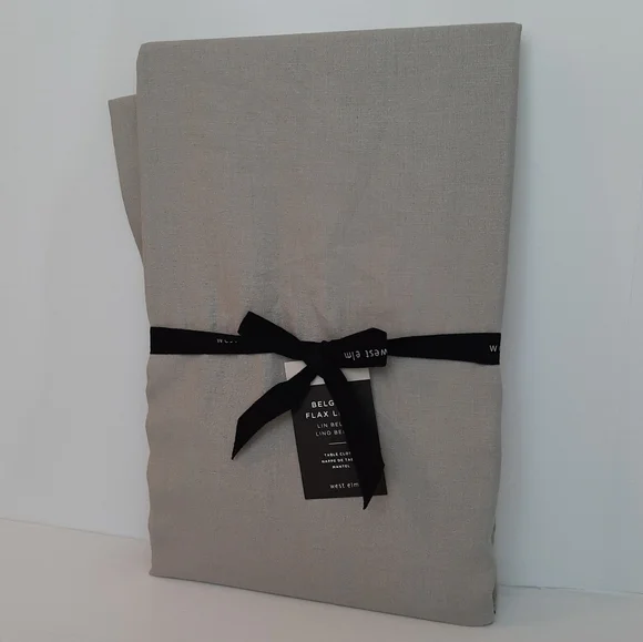 *West Elm 100% Belgian Linen 60