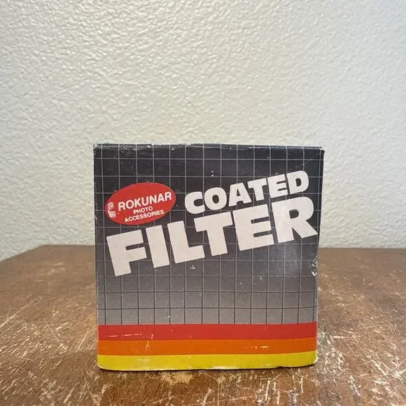43mm ND X4 UV Rokunar Coated Filter VHS Camcorder Videotape Photo Accessory‎