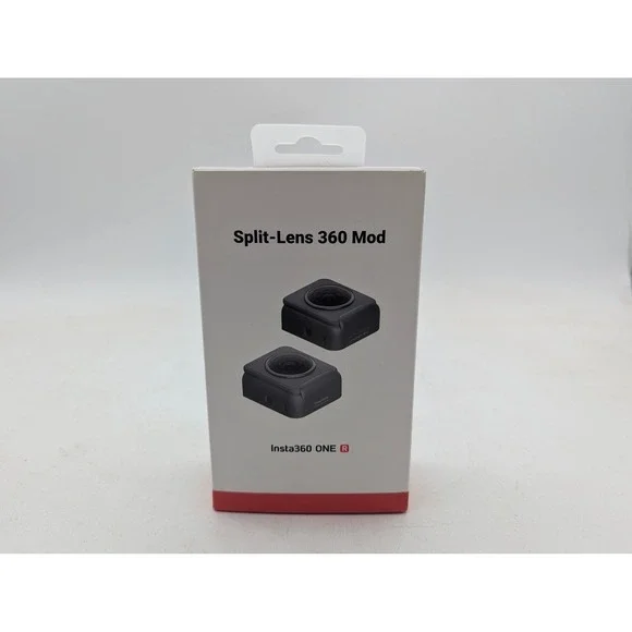 Insta360 Split-Lens 360 Mod Unisex OS Black New CINORCC/B ONE R Accessory