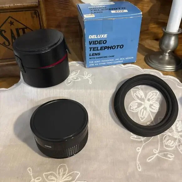 Spiratone Lens, Video telephone 2.0X, 49 mm With Case And Original Paperwork.
