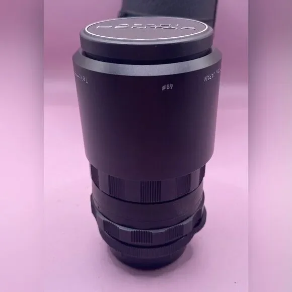 Asahi Pentax Takumer Lens 1:3.5/135 1:4/150mm 1:5.6/200mm Case