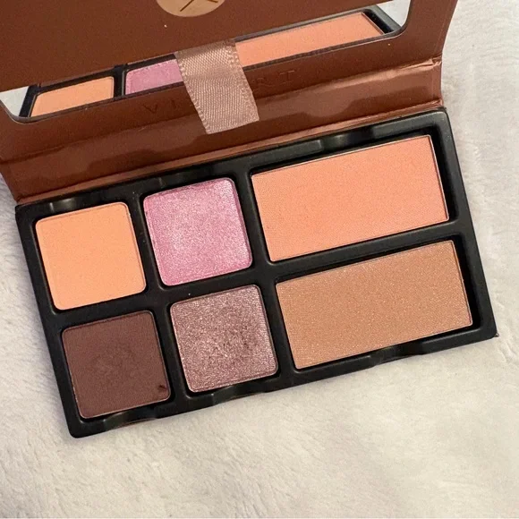 Viseart Eyeshadow & Blush Face Custom Makeup Palette #Fleurette Amour/ Coeur