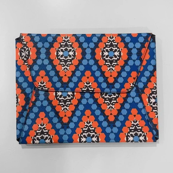 Vera Bradley Tech Envelope Marrakesh Beads Magnetic Closure Bag 10 x 8