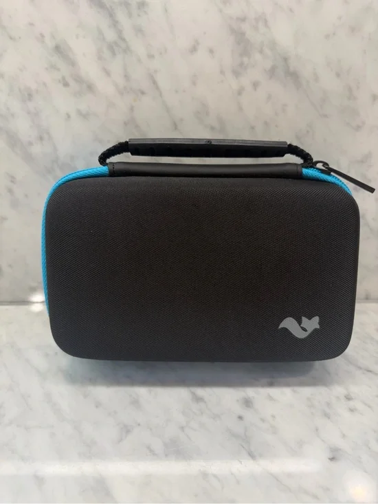 Nintendo 2DS Hard Shell Carrying Case Black & Blue Travel Storage Case