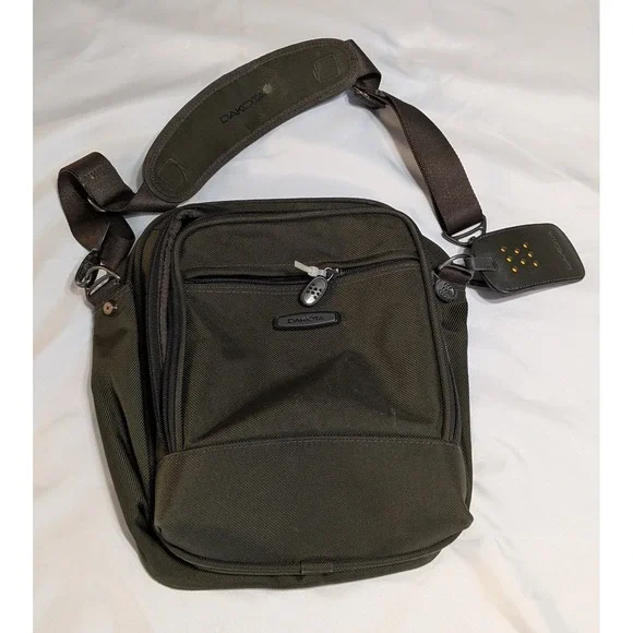 Dakota Crossbody Messenger Bag Mens OS Olive Green Good Ballistic Nylon Travel