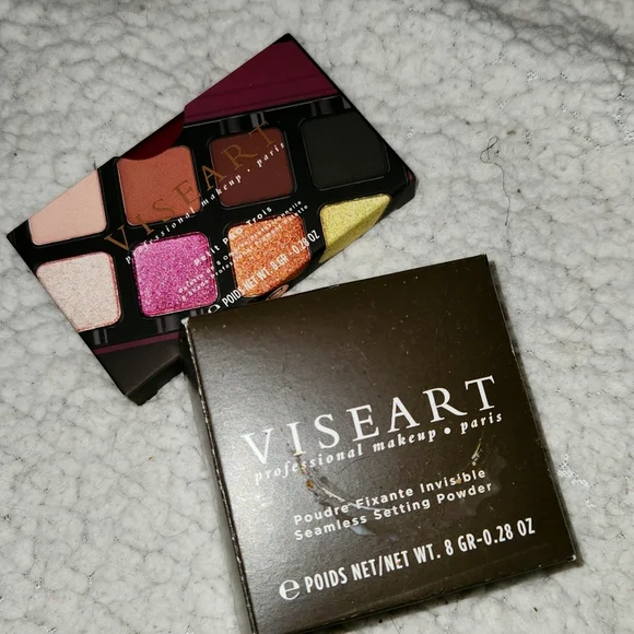 Viseart Petit Pro Trois palette & setting powder bundle new