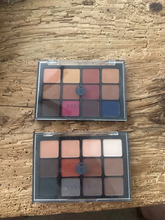 Viseart eyeshadow palettes