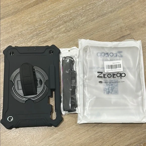 Black Rugged Tablet Case- NWT for Samsung tablet s9 - heavy duty case