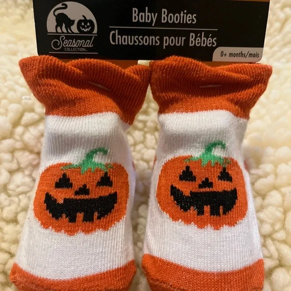 Halloween Baby Pumpkin Socks