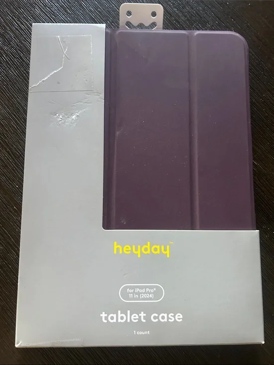 heyday Tri-Fold Tablet Case in dark cherry for iPad Pro 11