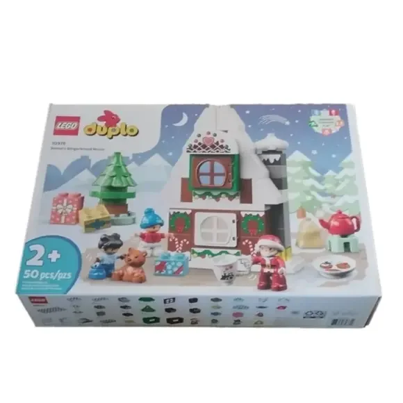 Lego Duplo 10976 Santa's Gingerbread House Building Set 50 pc