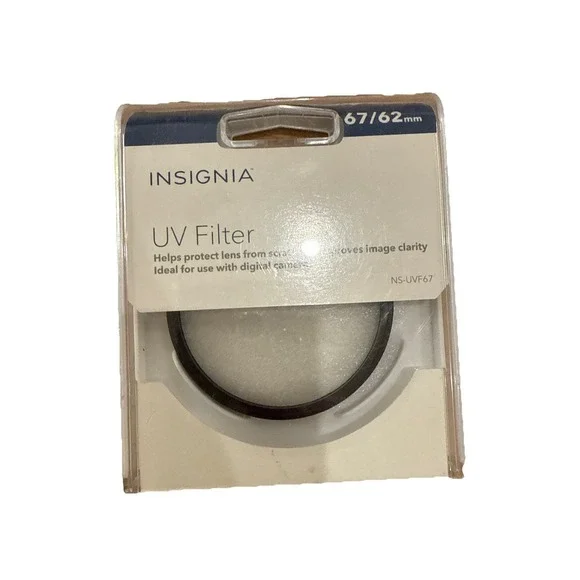 INSIGNIA 67/62 MM‎ UV FILTER for Camera, Circular - NS-UVF67-C