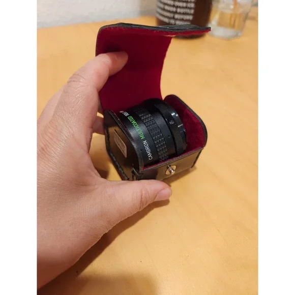 Cambron Multicoated 2X Tele Converter Lens Made‎ in Japan w/ Case