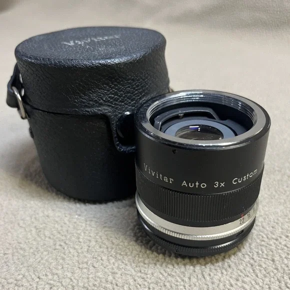 Vivitar Auto 3x‎ Custom Tele Converter Model 3X-1 Teleconverter Lens