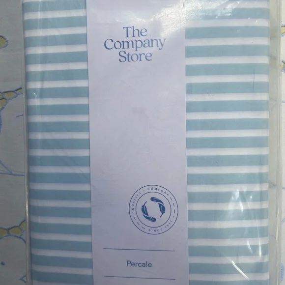 Striped Blue Duvet Cover