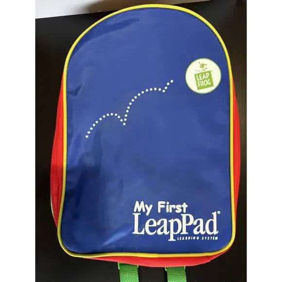Vintage LeapFrog My First LeapPad Backpack Book Bag NWT Backpack Only