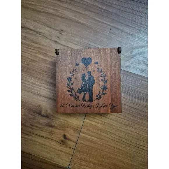 Amazon Anniversay Birthday Gifts Wood Heart Puzzle 20 Reasons Why I Love You b3
