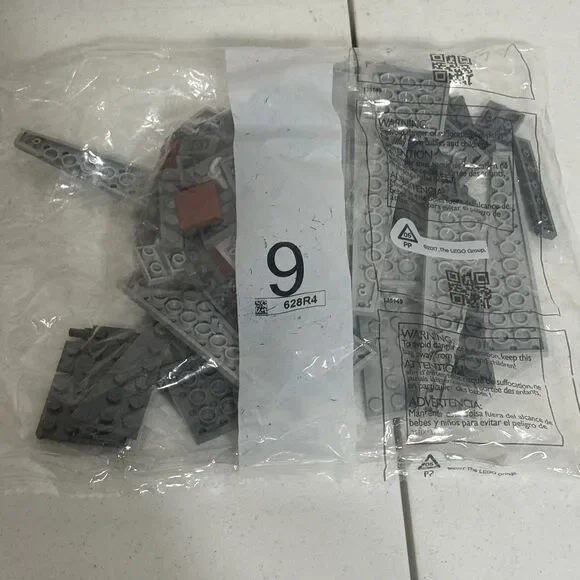 LEGO Star Wars Millennium Falcon Set?Sealed Parts Bag 9 New Sealed