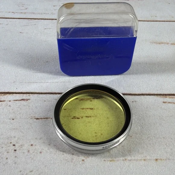 Voigtlander G1 47mm 301/47 Push-On Yellow Lens Filter Made in Germany