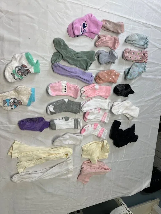toddler socks preowned some worn some not 24 month to 2t