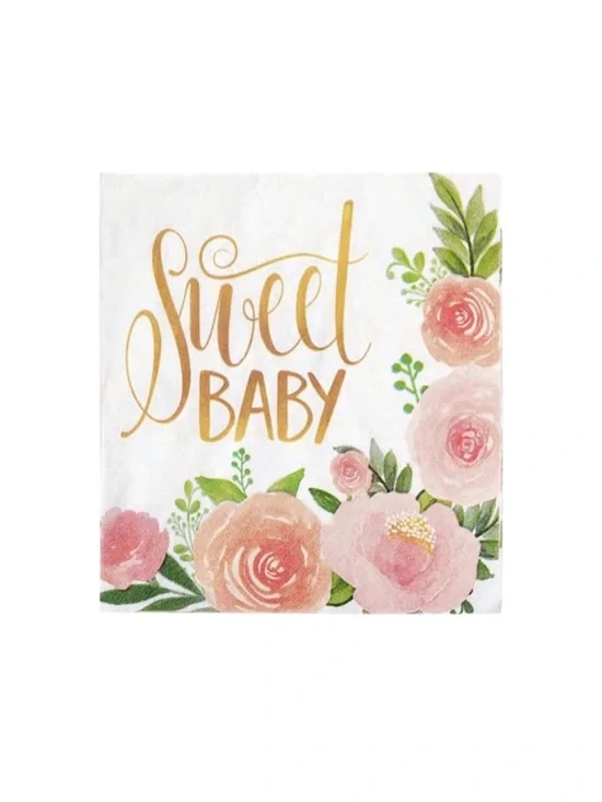 AMSCAN Floral Lunch Napkins