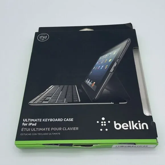 Belkin F5L151 Wireless Ultimate Keyboard Case For iPad 4th & 3rd Gen & iPad 2