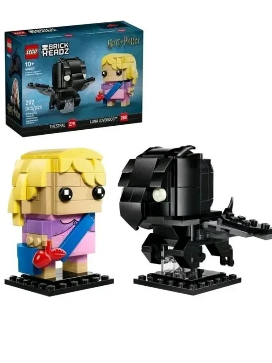 LEGO 40802 Brickheadz Harry Potter Thestral & Luna Lovegood Brand New In Hand
