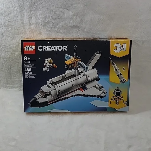 Lego Creator 3 in 1 Space Shuttle Adventure #31117