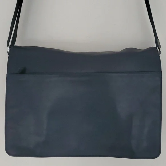 Coach Men's Large Leather Messenger Bag