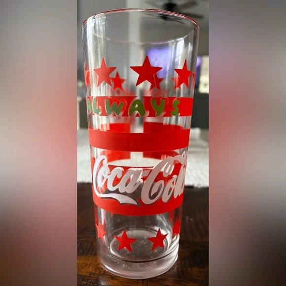 Always Coca Cola Red Glasses