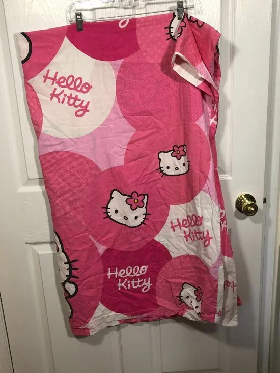 Hello Kitty girl duvet cover, 5 buttons