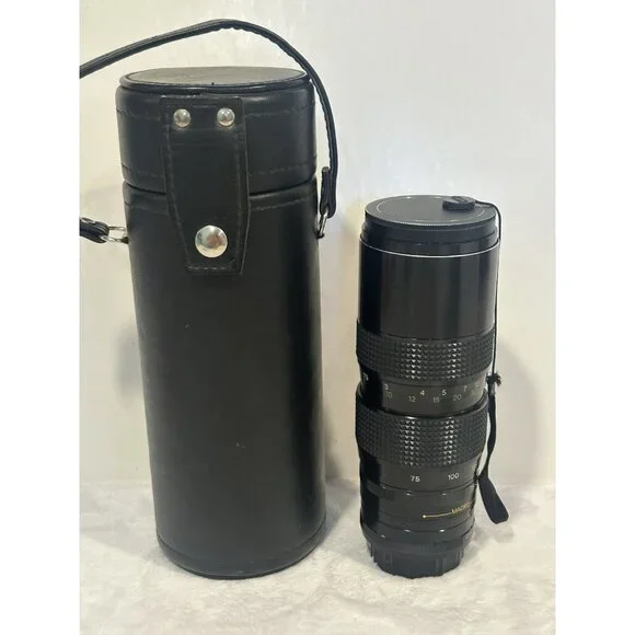 soligor‎ Auto Zoom Macro Camera Lens 1:3.5 With Case