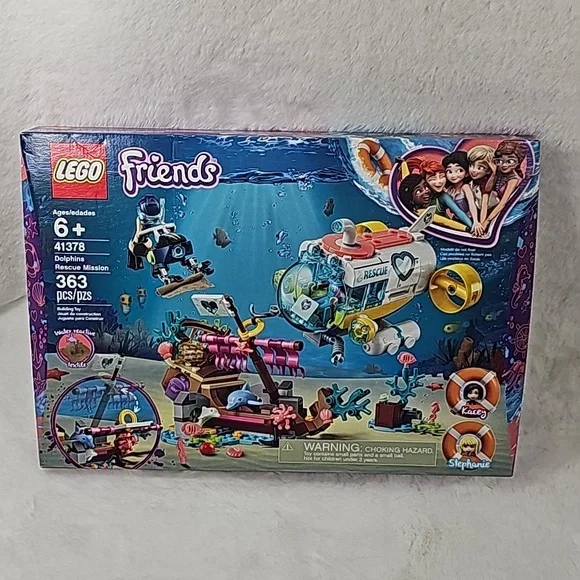 LEGO 41378 Dolphins Rescue Mission Friends Stephanie Kacey submarine