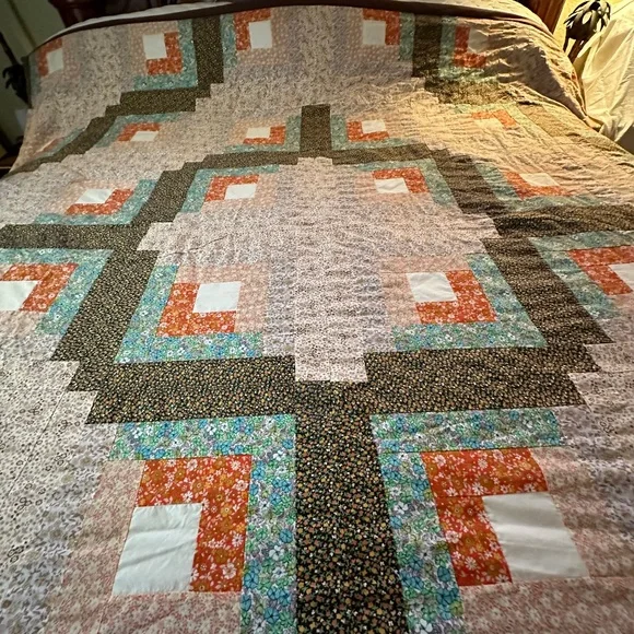Duvet- Cover in a patch work design and multi colors