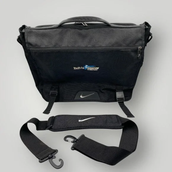 Vintage Nike Messenger Laptop Bag 